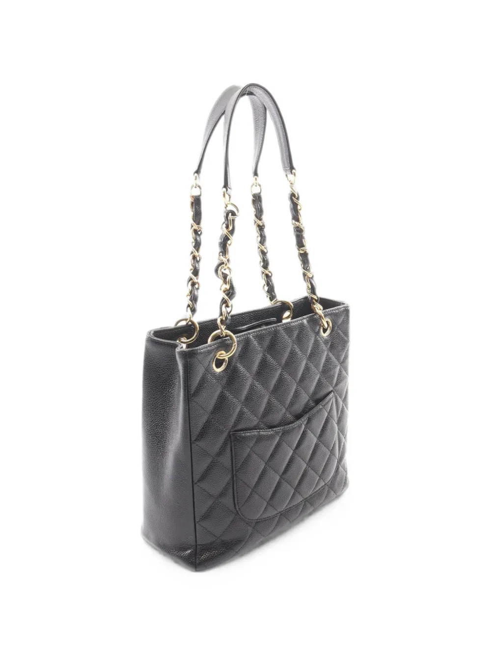 CHANEL Pre-Owned 2004-2005 Matelassé PST shopper Zwart