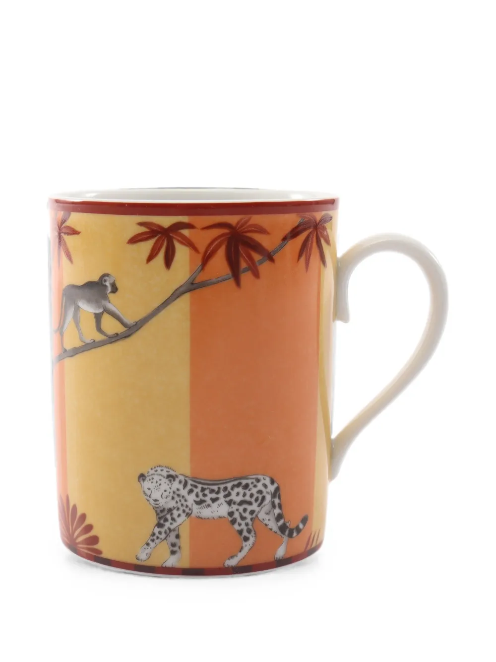 Pre-owned Hermes 2010s Africa Mug In 橘色