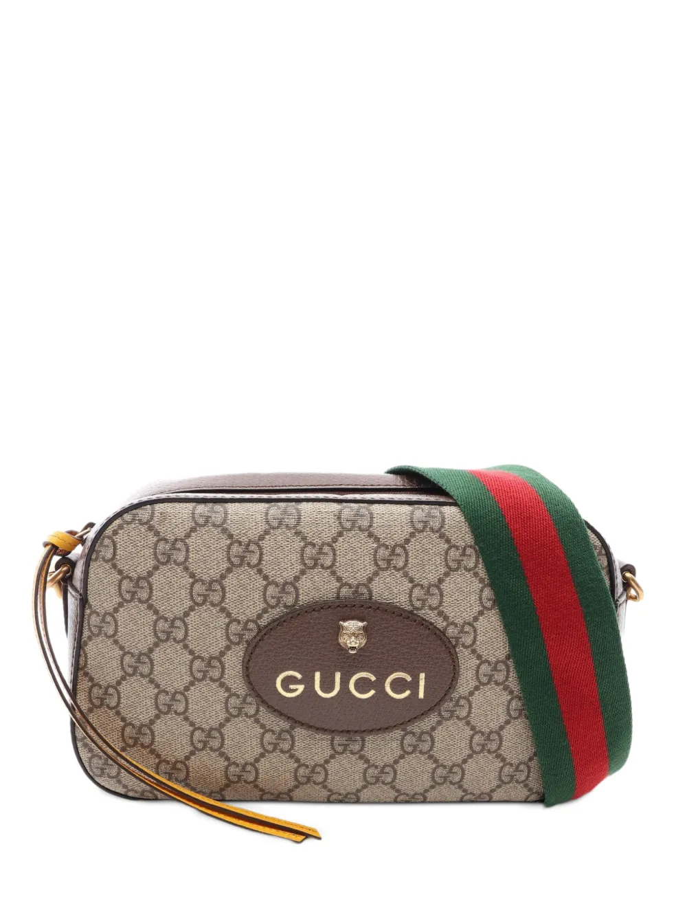 Gucci Pre-Owned 2010s GG Supreme Neo shoulder bag - Nude