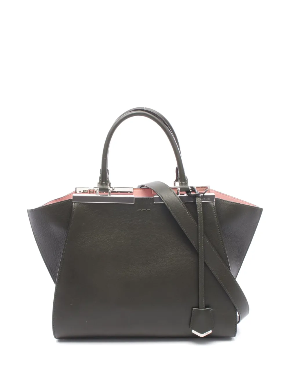 Fendi Pre-Owned 2010s Troisours handbag - Verde