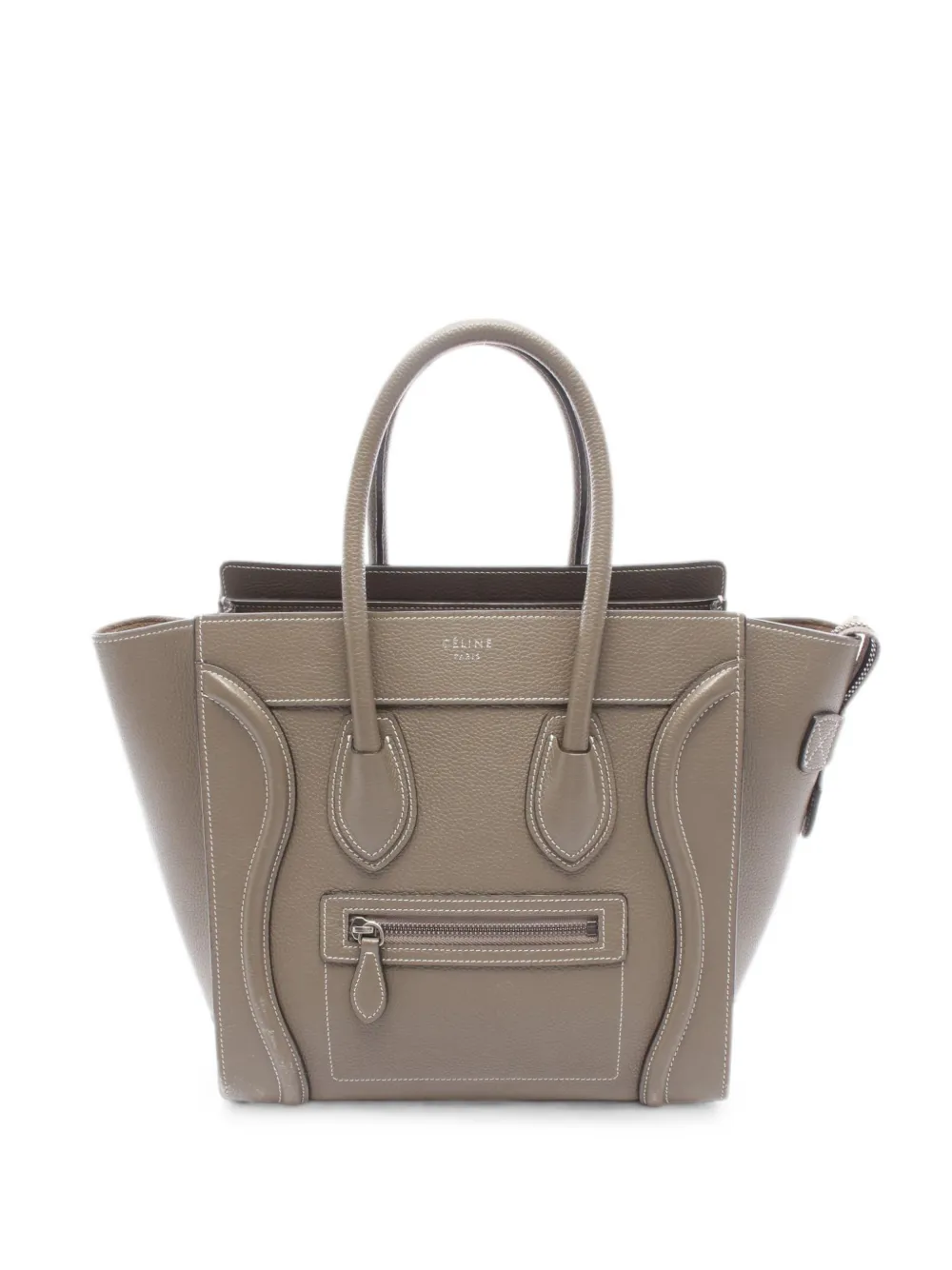 Celine Pre-Owned 2000s micro Luggage tote bag - Grau
