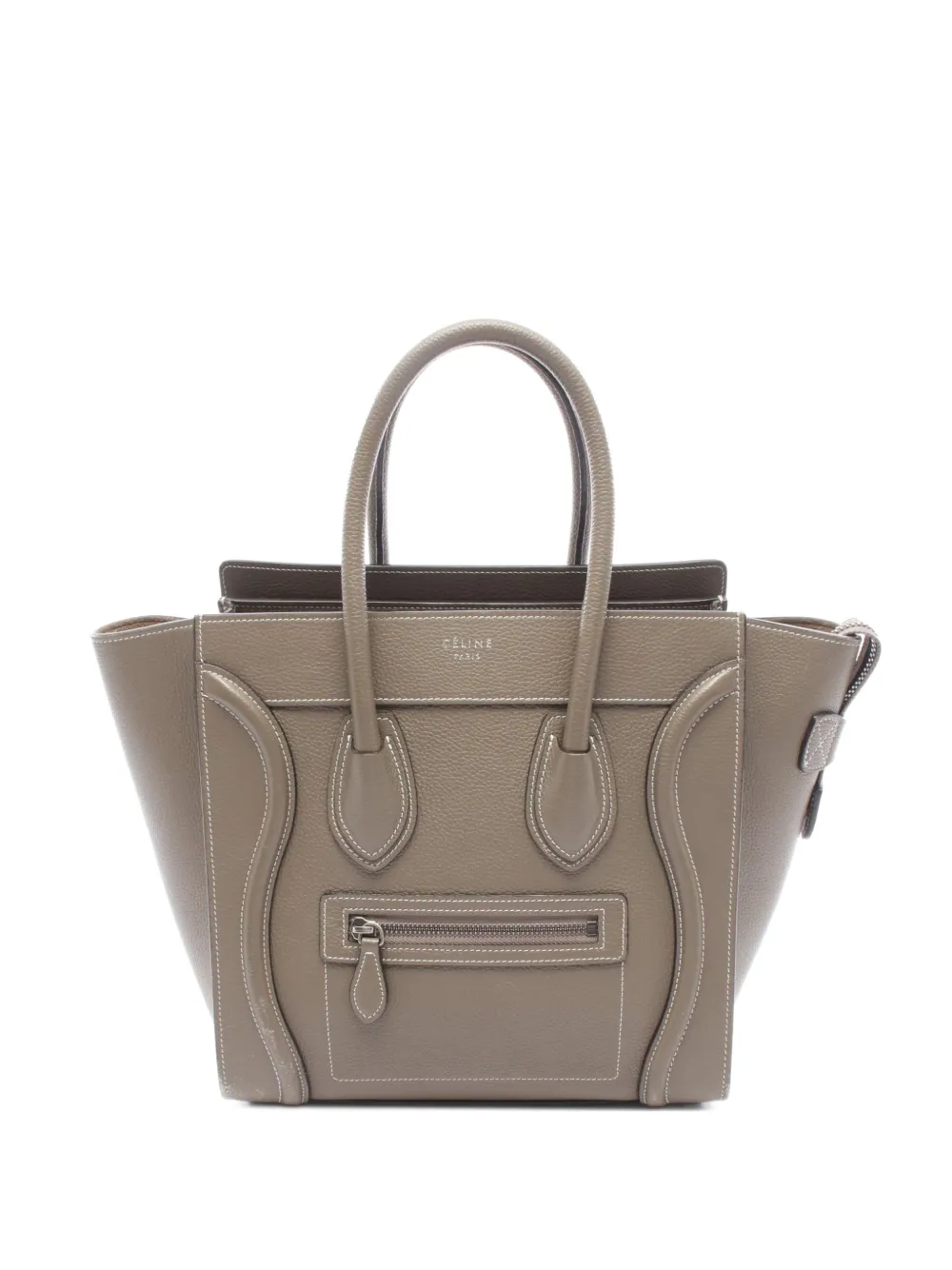 Celine Pre-Owned 2000s micro Luggage tote bag - Grau