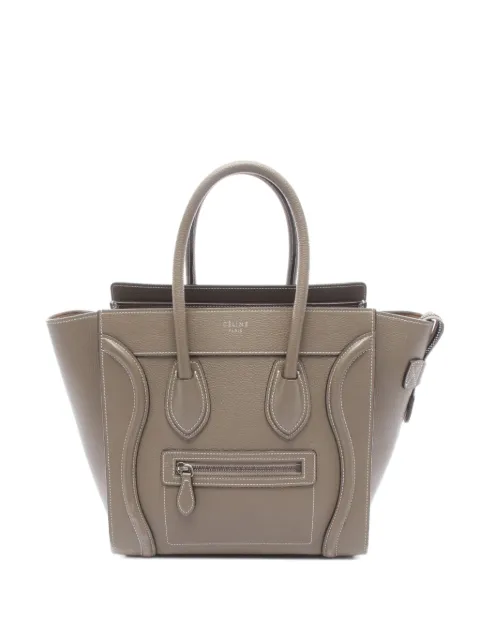Celine Pre-Owned 2000s micro Luggage tote bag