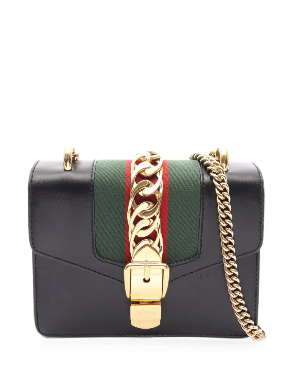 Gucci Pre-Owned 2000s Sylvie Web shoulder bag - Nero