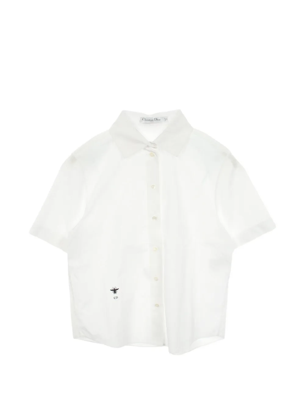 Christian Dior Pre-Owned 2010s short-sleeve shirt - Bianco