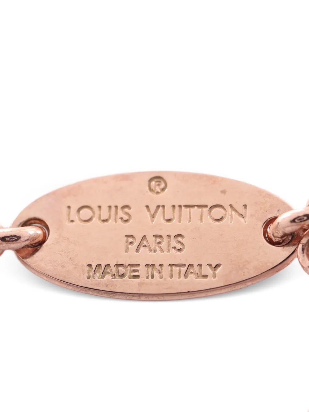 Louis Vuitton Pre-owned 2020 Essential V Necklace in Pink, view 5