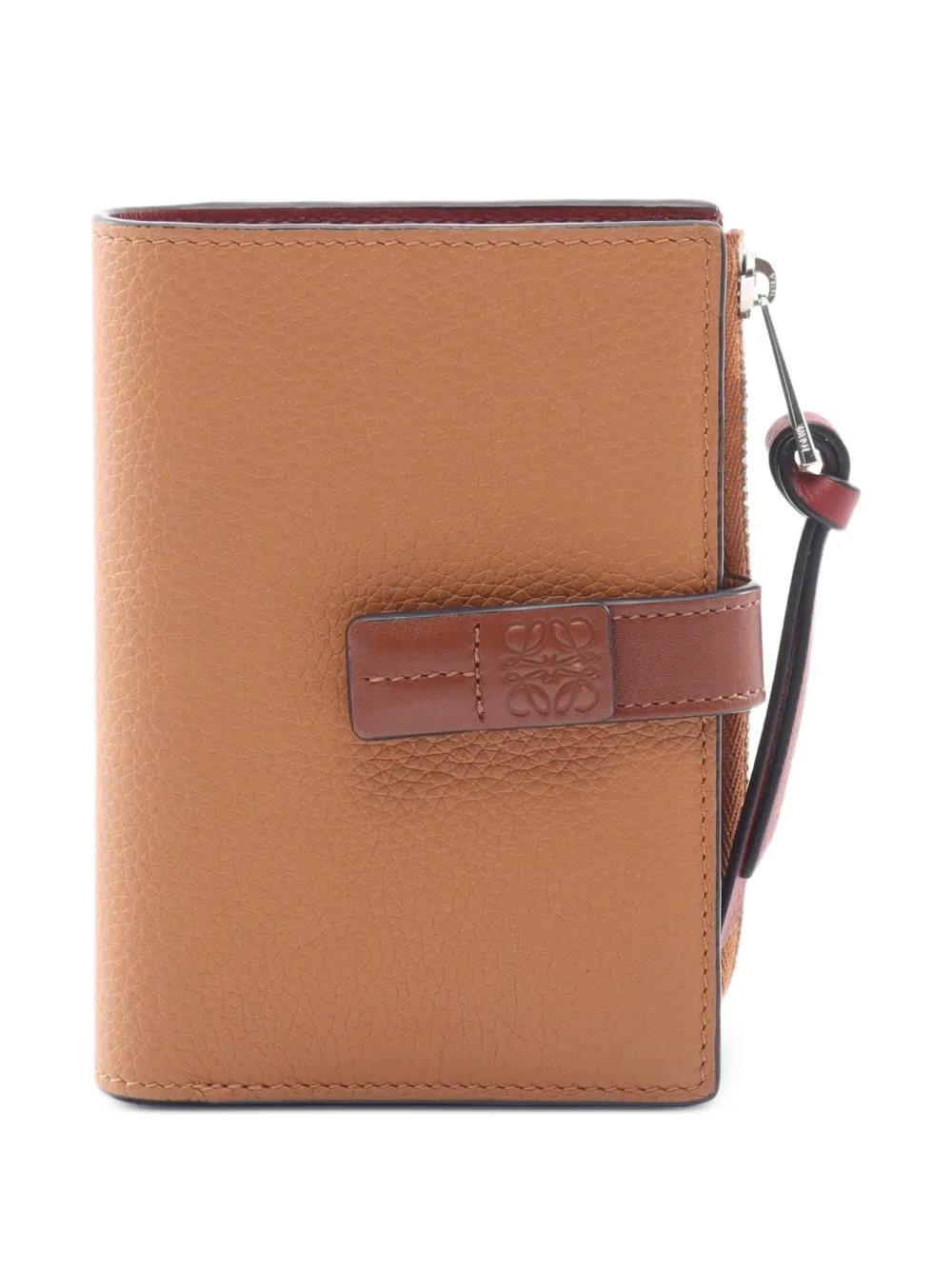 Loewe Pre-Owned 2010s Anagram slim zip wallet - Nude