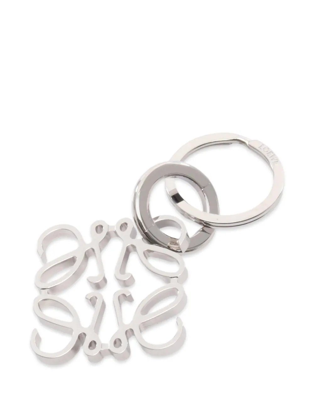 Loewe Pre-Owned 2020s Anagram key ring - Silber