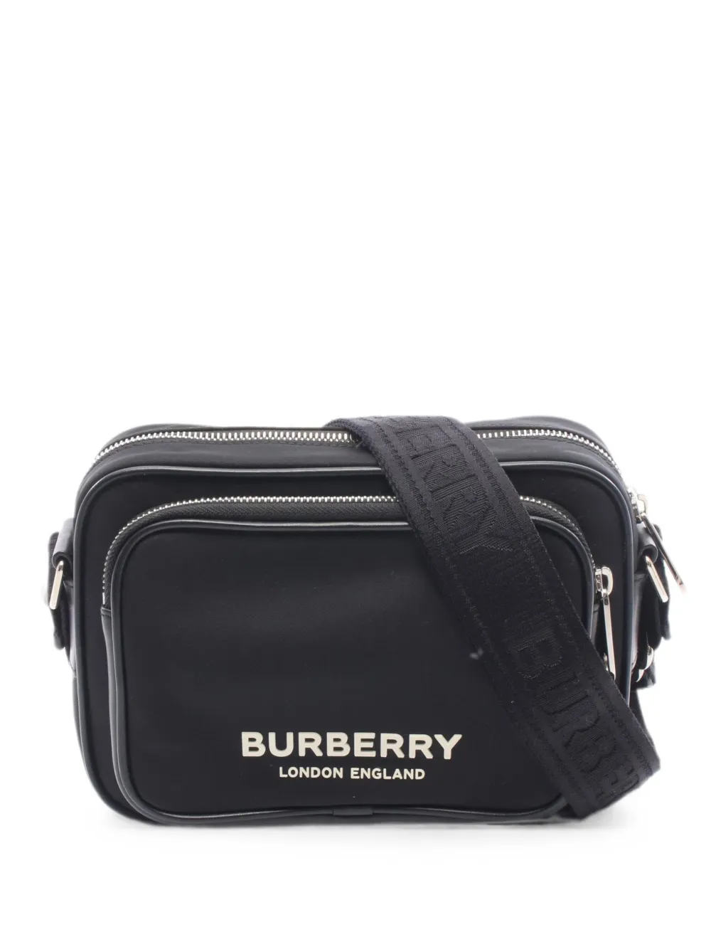 Burberry Pre-Owned 2010s logo crossbody bag - Nero
