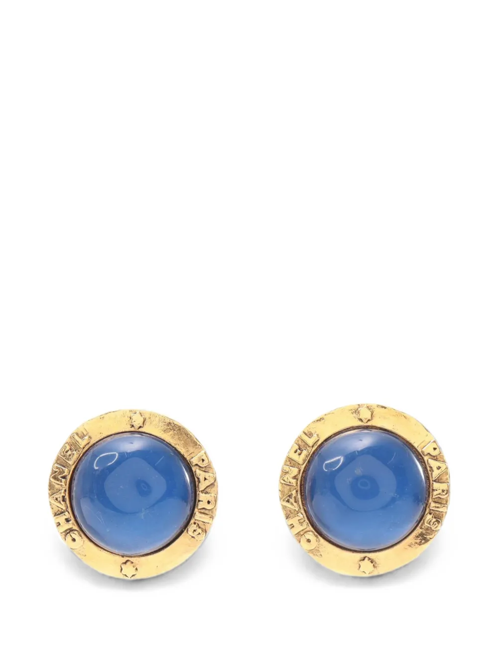 CHANEL Pre-Owned boucles d'oreilles rondes (1986-1988)