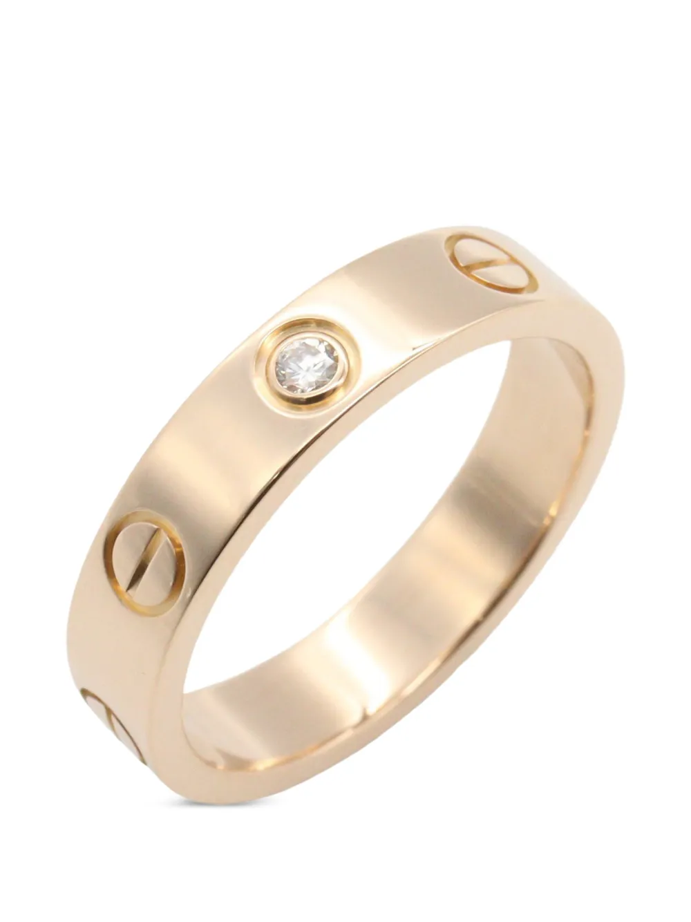 Cartier 2010s mini Love diamond ring - Rosa