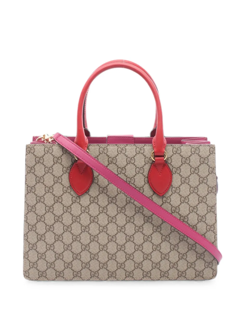 Gucci Pre-Owned 2010s GG Supreme handbag - Nude