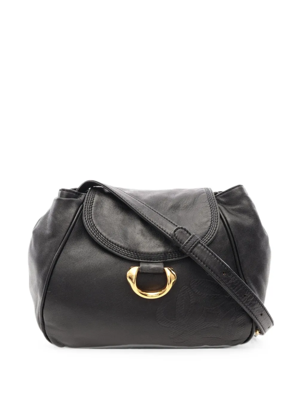 Loewe Pre-Owned 2000s Anagram shoulder bag - Schwarz