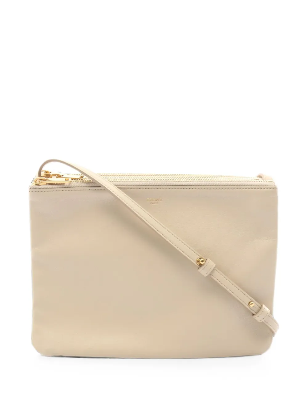 Celine Pre-Owned 2000s Trio shoulder bag - Nude