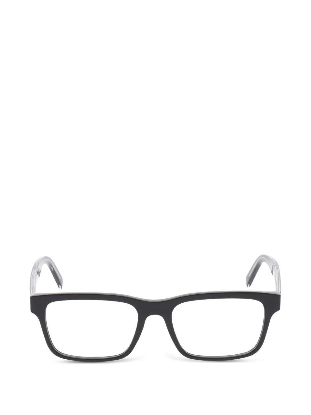 Christian Dior Pre-Owned 2020s Diorbotanica square-frame glasses - Schwarz