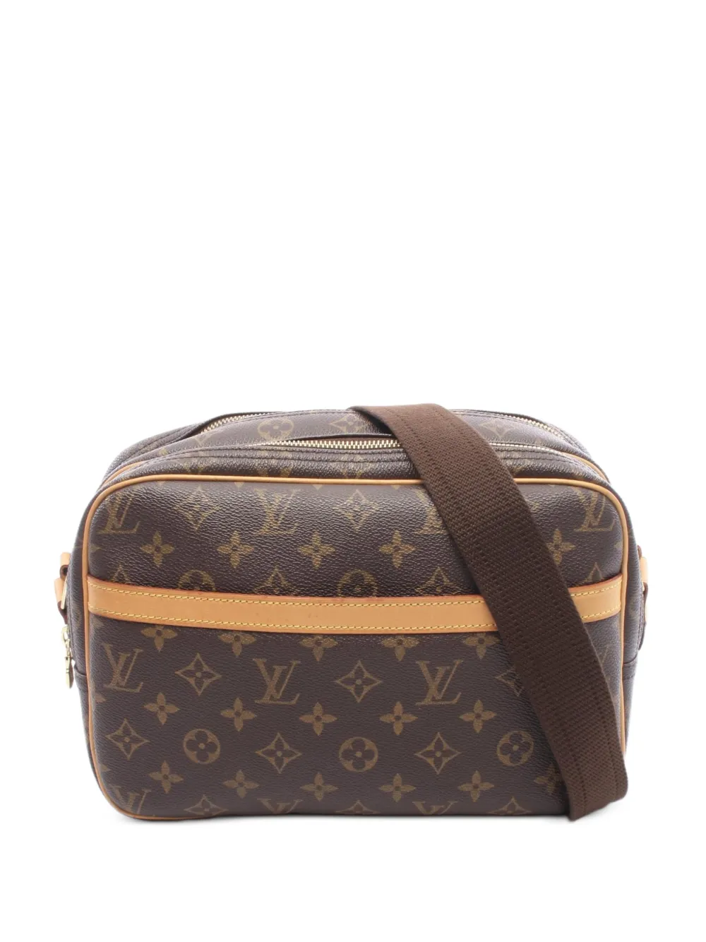 Louis Vuitton Pre-Owned 2003 Reporter PM Monogram shoulder bag - Brown