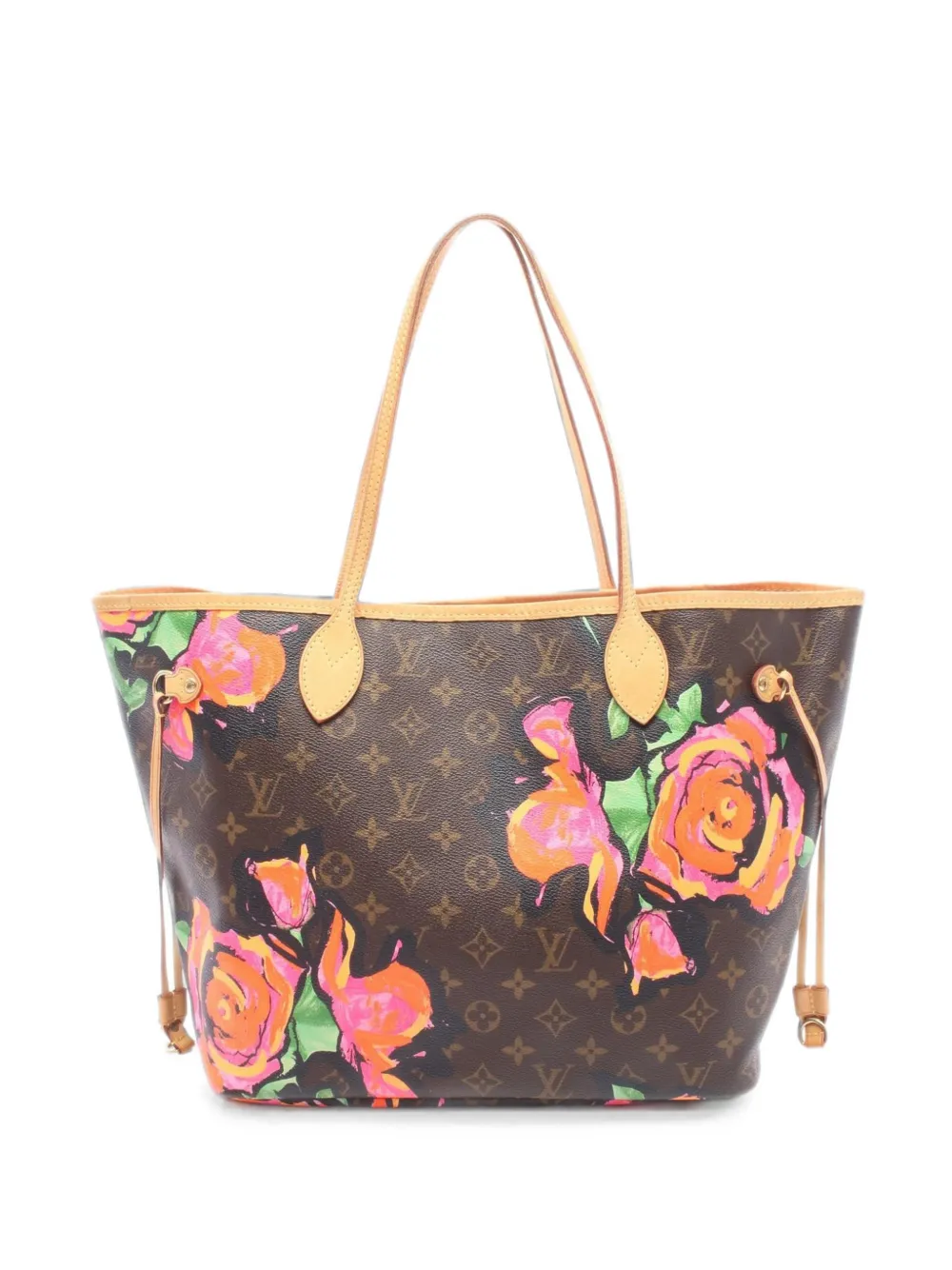 Louis Vuitton Pre-Owned 2009 x Stephen Sprouse MM Neverfull tote bag - Braun