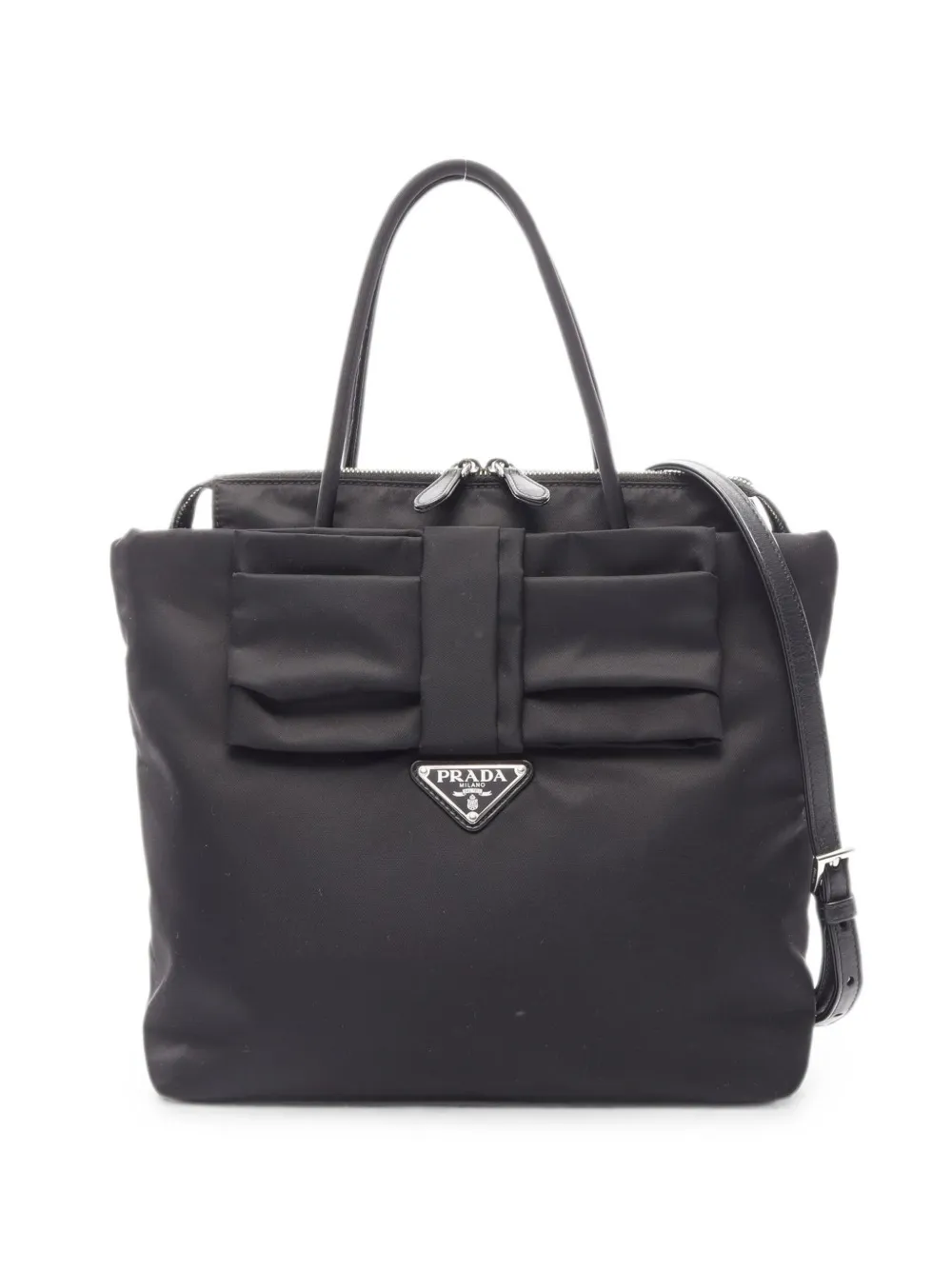 Prada Pre-Owned 2010s Fiocco tote bag - Schwarz