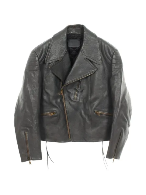 Prada Pre-Owned 2010s quilted-lining biker jacket