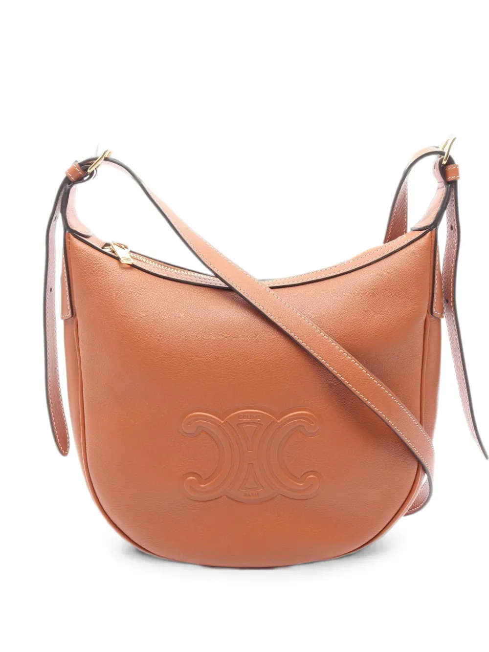 Celine Pre-Owned 2010s small Eloise shoulder bag - Braun