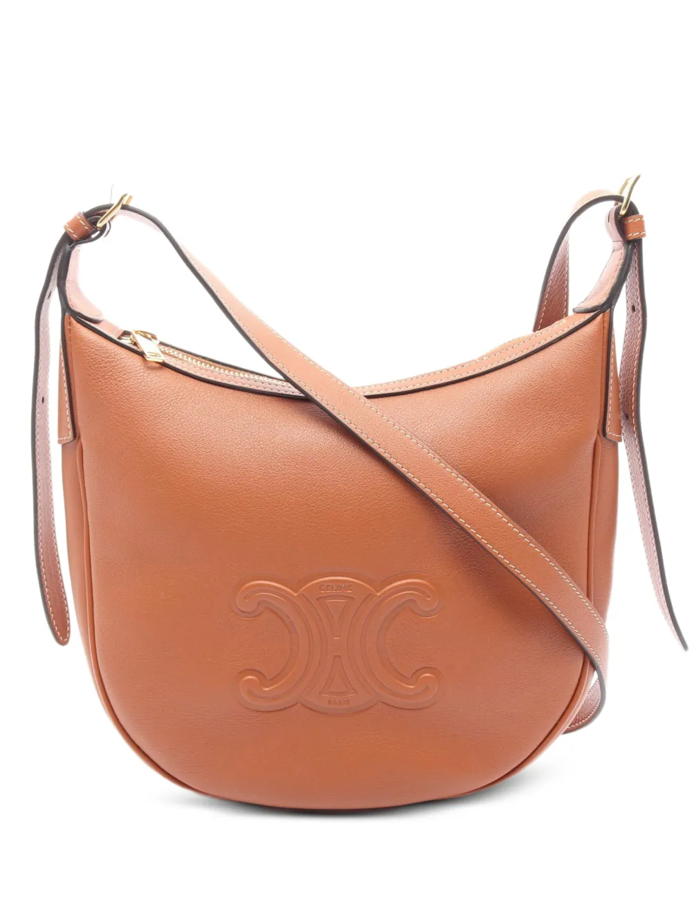 Celine Pre-Owned 2010s small Eloise shoulder bag - Braun
