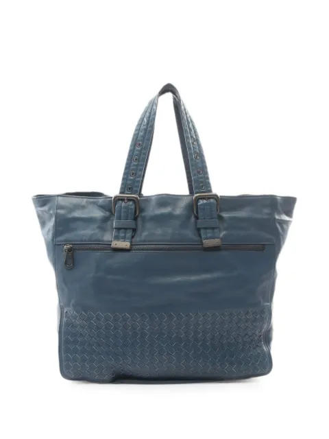 Bottega Veneta Pre-Owned bolso shopper Intrecciato de piel de becerro 2000
