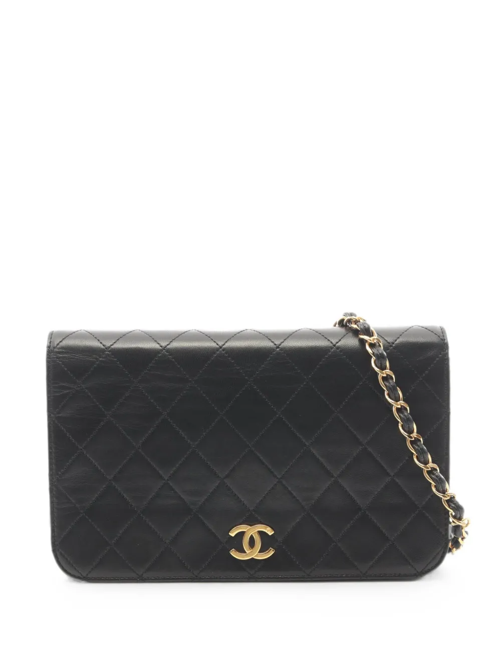 CHANEL Pre-Owned 1997-1999 Matelassé Full-Flap shoulder bag - Nero
