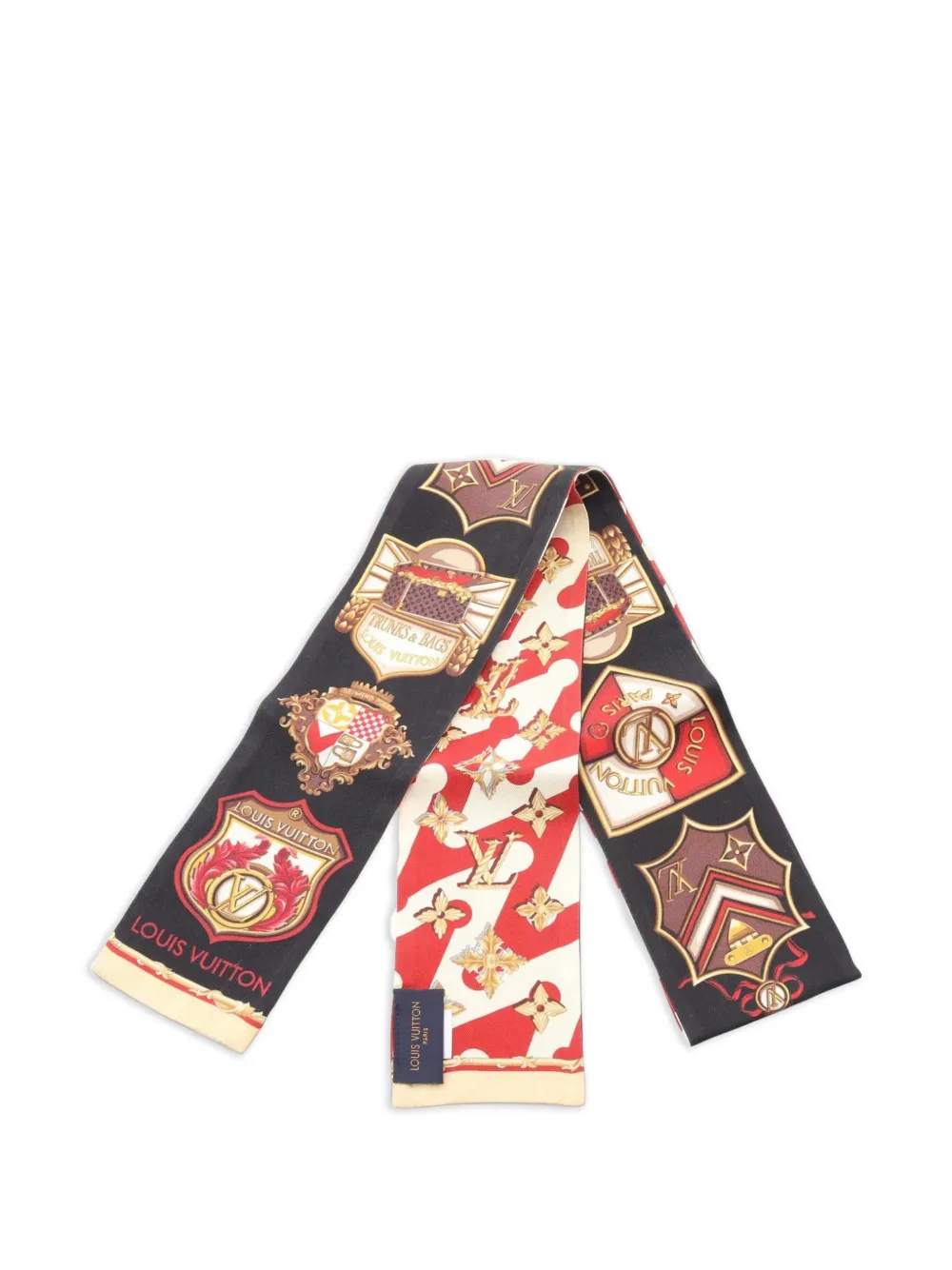 Louis Vuitton Pre-Owned 2019 silk scarf - Schwarz