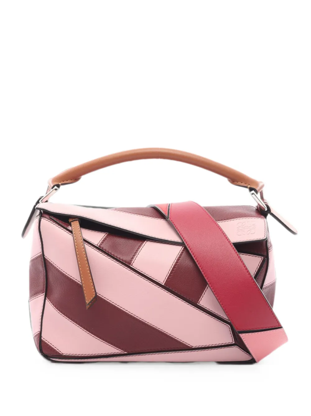 Loewe Pre-Owned 2010s small Puzzle shoulder bag - Rosa
