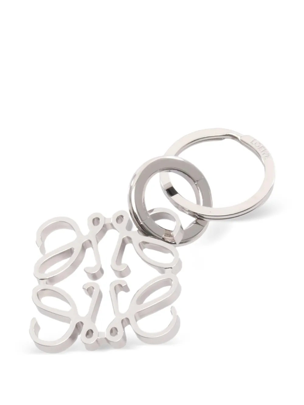 Loewe Pre-Owned 2020s Anagram key ring - Argento
