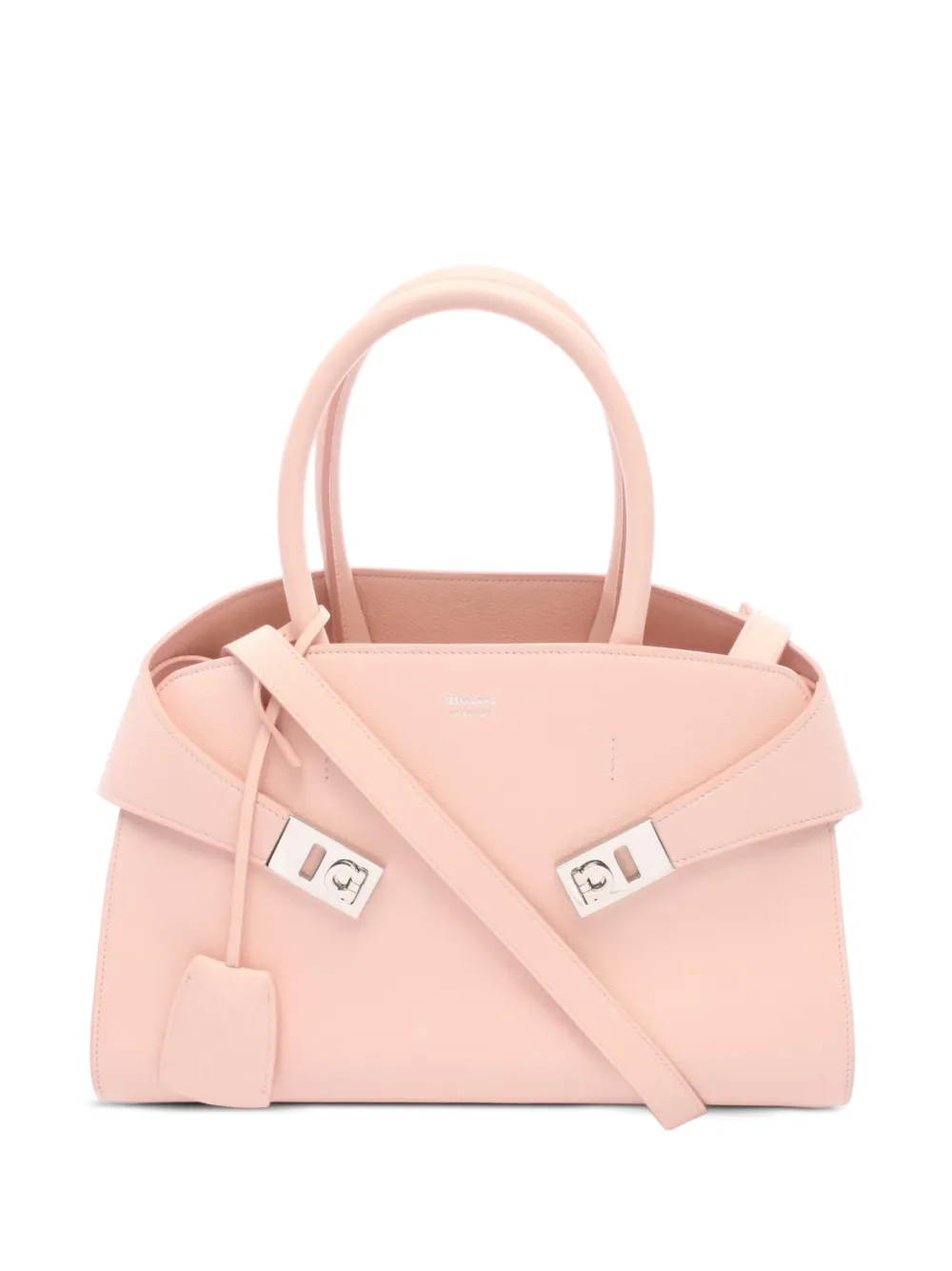 Ferragamo Pre-Owned 2010s small Hug leather tote bag - Rosa