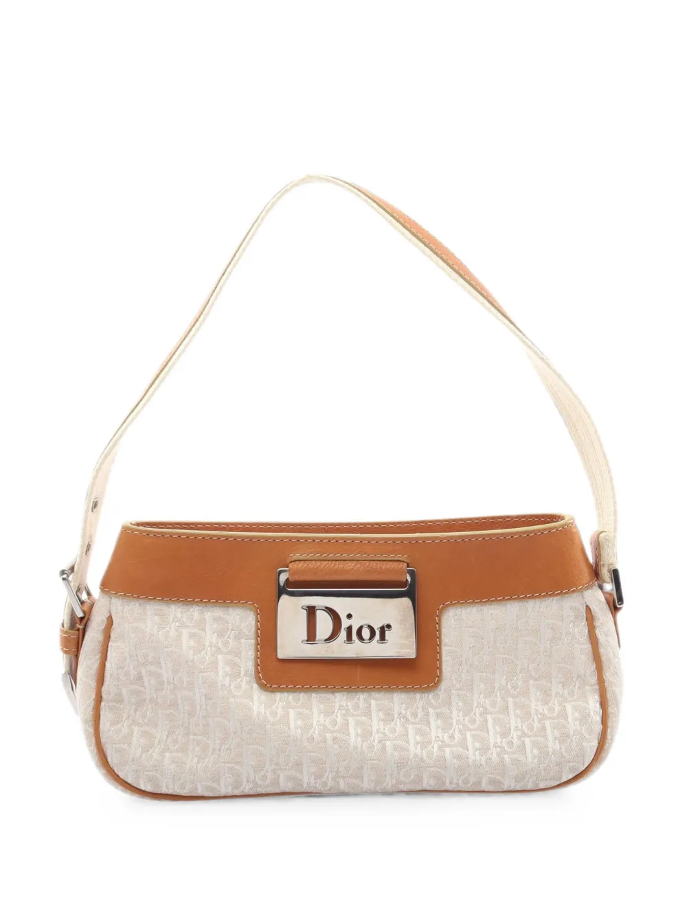 Christian Dior Pre-Owned 2010s Trotter Street Chic handbag - Nude