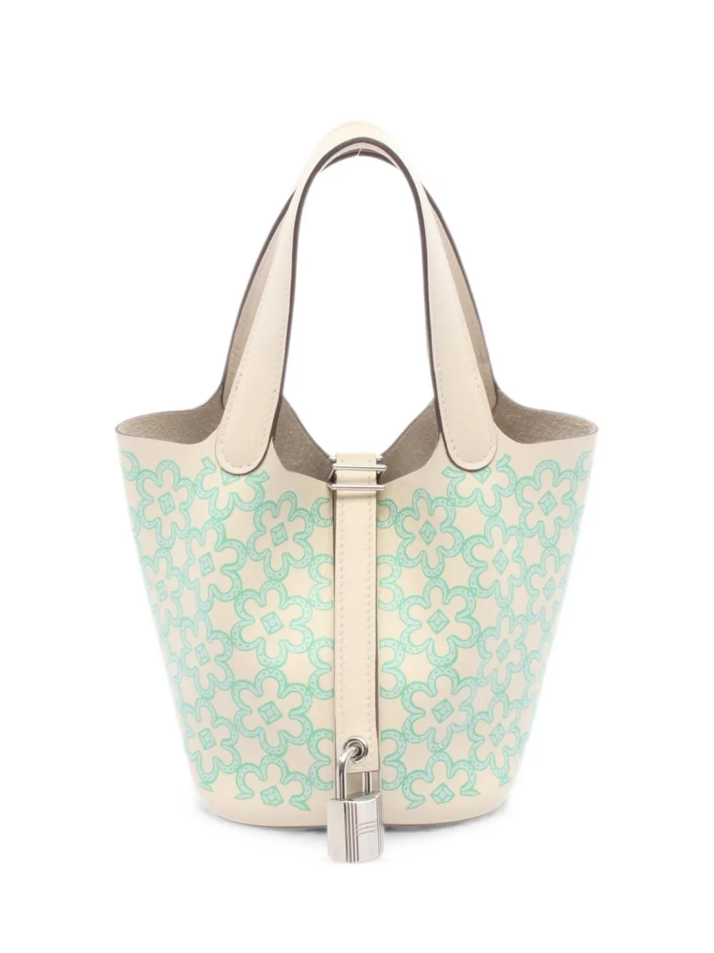 Hermès Pre-Owned 2022 Picotin Lock Lucky Daisy tote bag - Nude