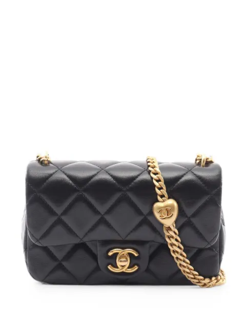 CHANEL Pre-Owned 2021 Matelassé chain shoulder bag