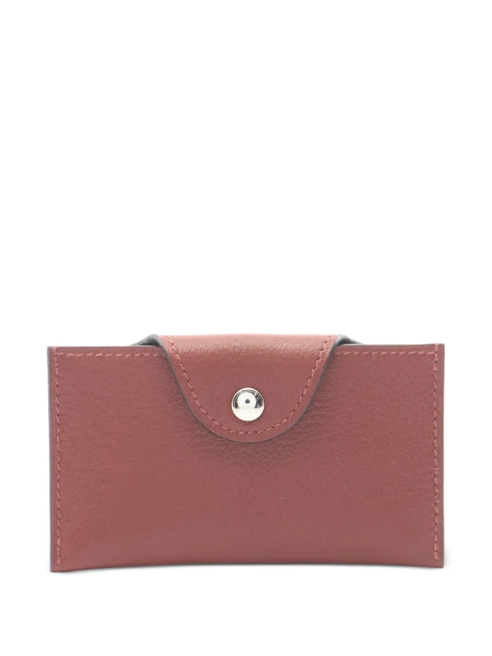 Hermès Pre-Owned 2023 Iliade leather card holder - Rosso
