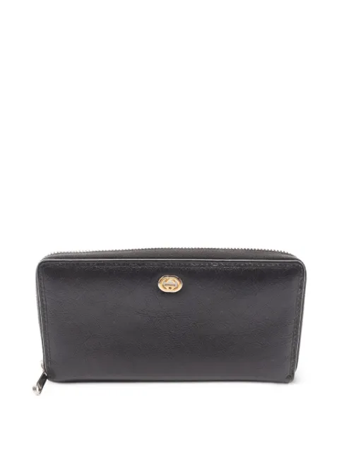 Gucci Pre-Owned cartera larga con motivo Interlocking G 2000