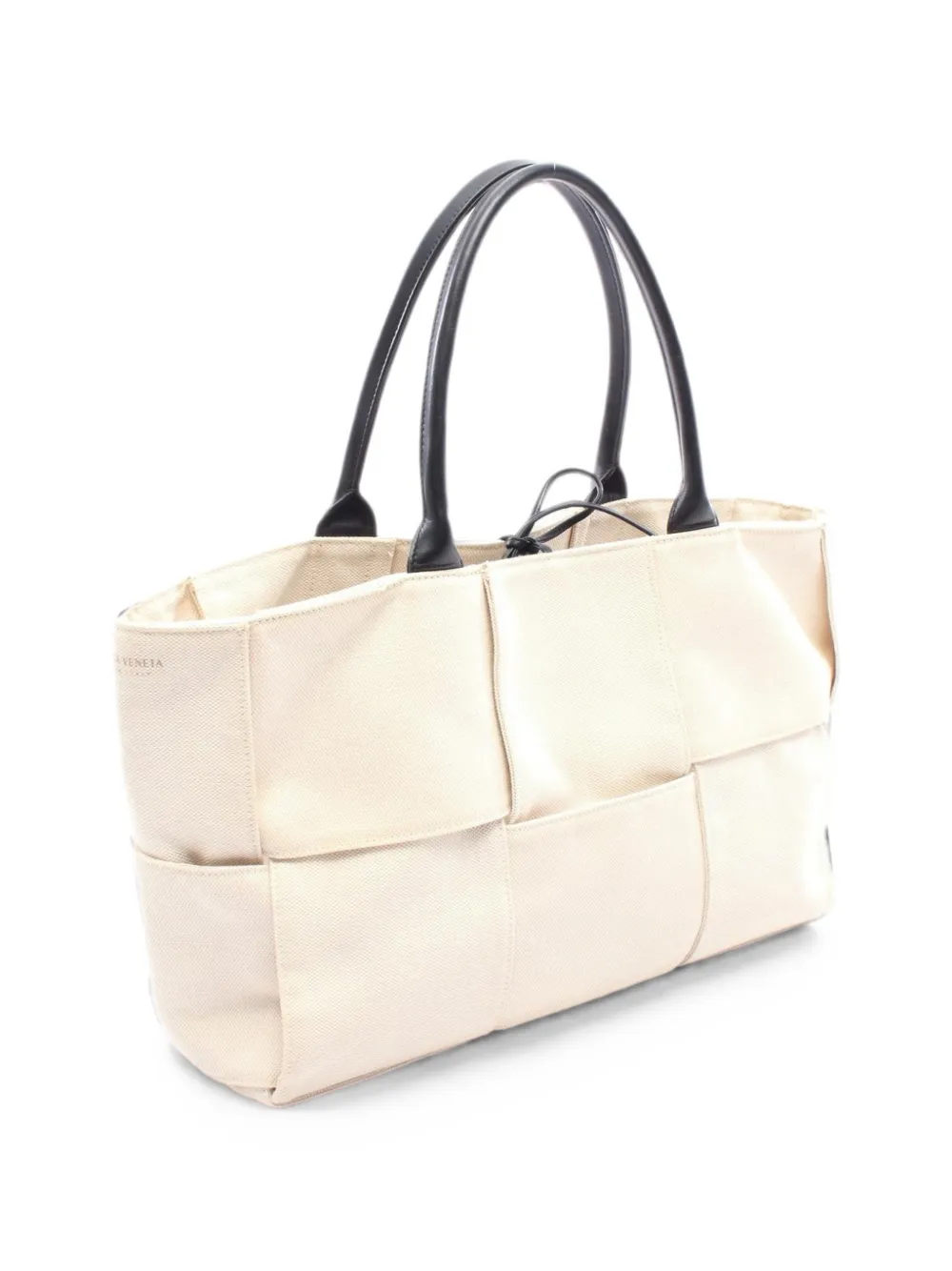 Bottega Veneta Pre-Owned 2000s medium Arco Intrecciato tote bag - Nude