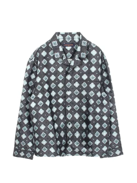 Louis Vuitton Pre-Owned 2020s Monogram pattern long-sleeve pajama shirt