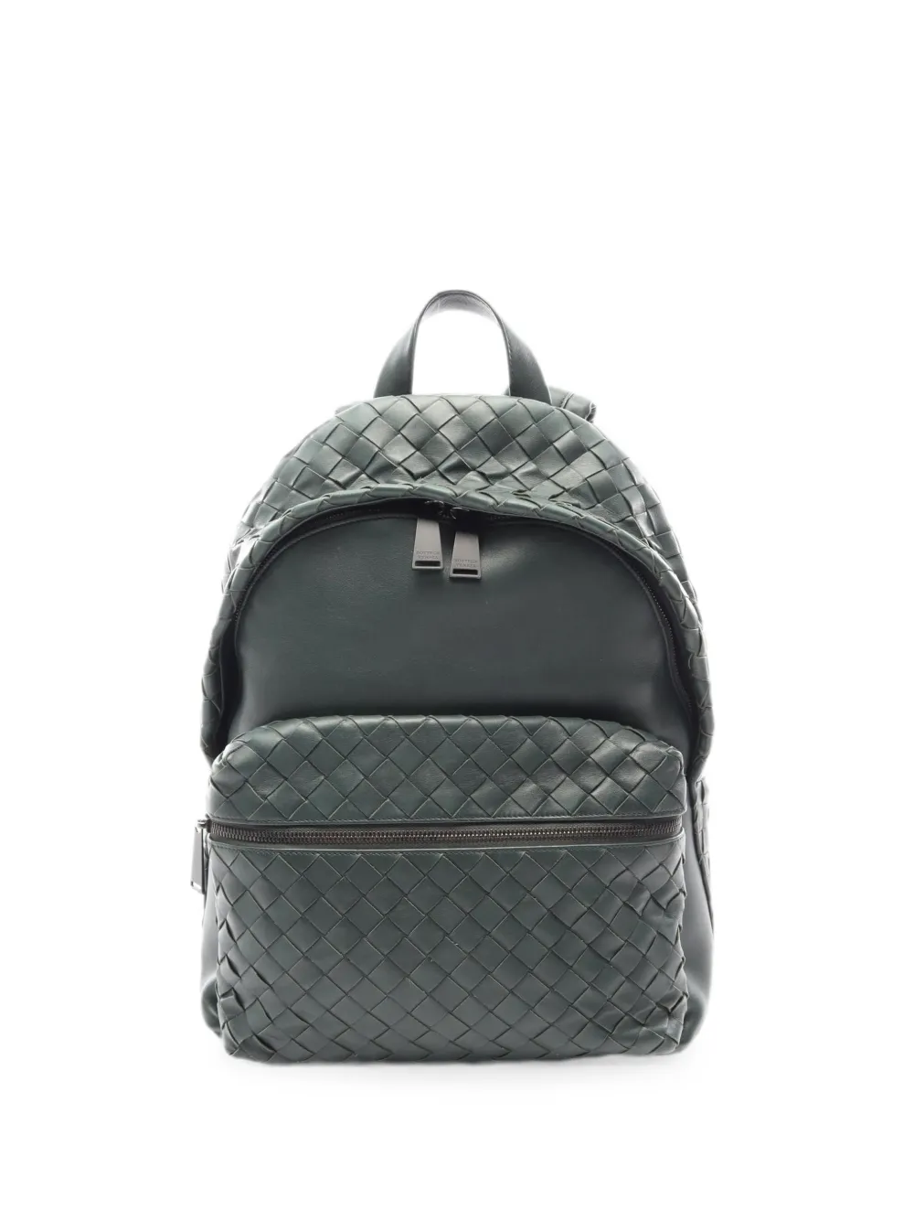 bottega veneta intrecciato leather backpack with Large Black 2644092 100% Calfskin. Bottega Veneta Bottega Veneta Intrecciato