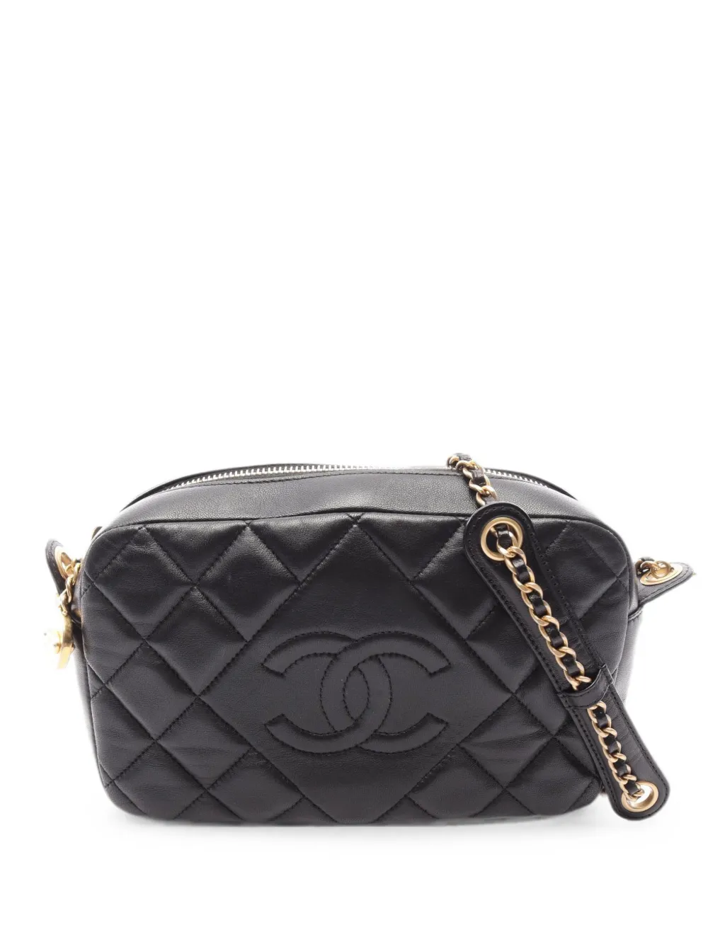 CHANEL Pre-Owned 2014 Matelasse shoulder bag - Nero