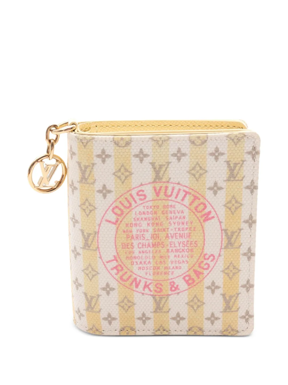 Louis Vuitton Pre-Owned Charm Pocket bi-fold wallet - Nude