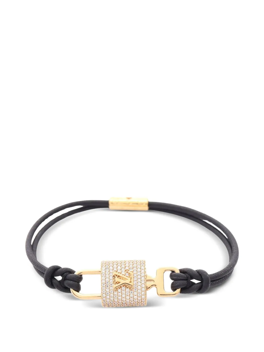 Louis Vuitton Pre-Owned 2023 Padlock bracelet - Oro