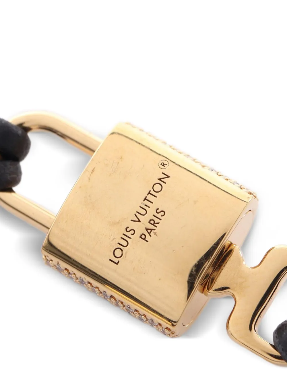 Louis Vuitton Pre-owned 2023 Padlock Bracelet in Gold, view 4