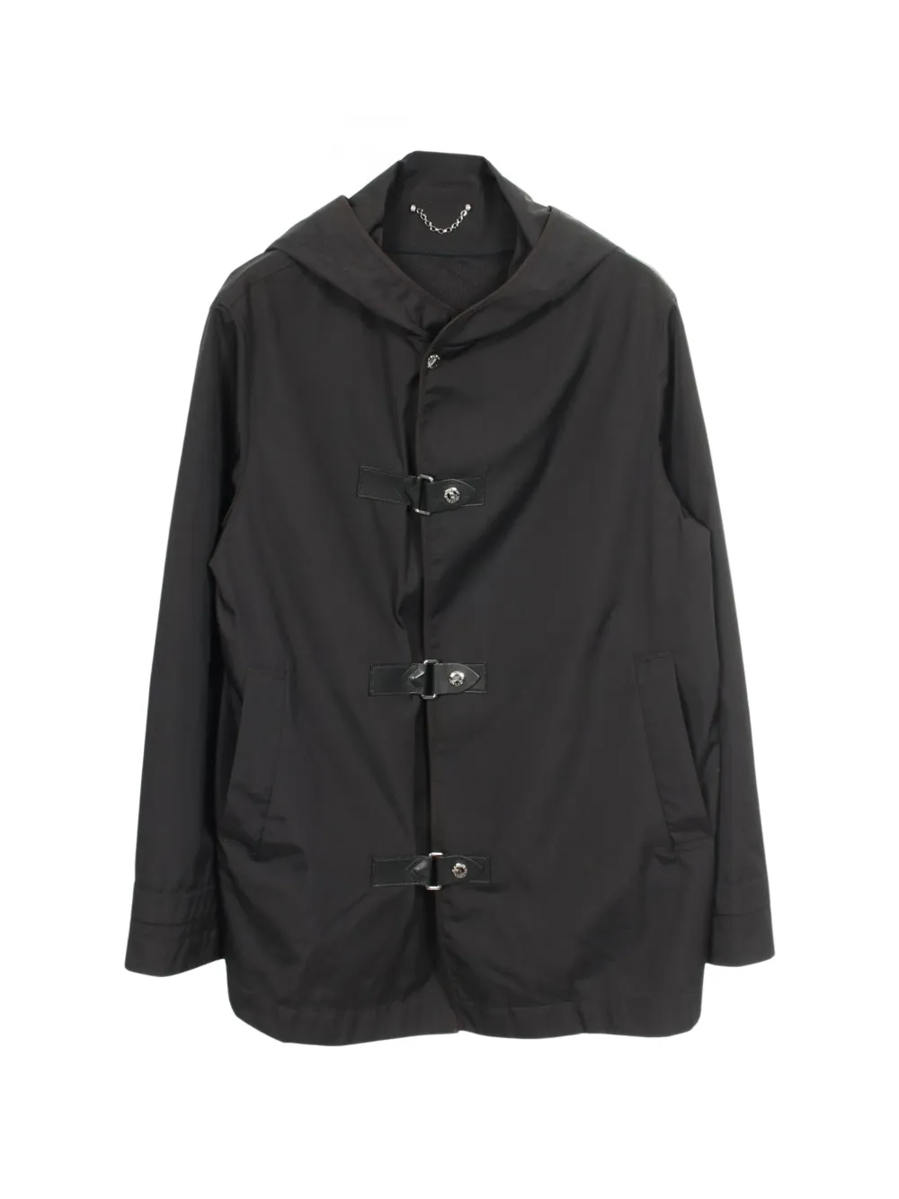 Louis Vuitton Pre-Owned 2000s hooded parka coat - Schwarz