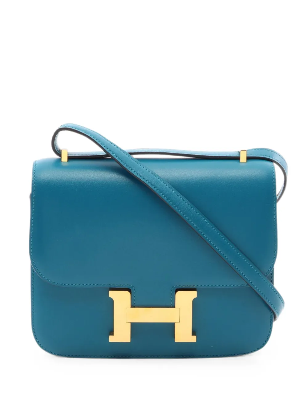 Hermès Pre-Owned 2018 Constance 3 mini shoulder bag - Blau
