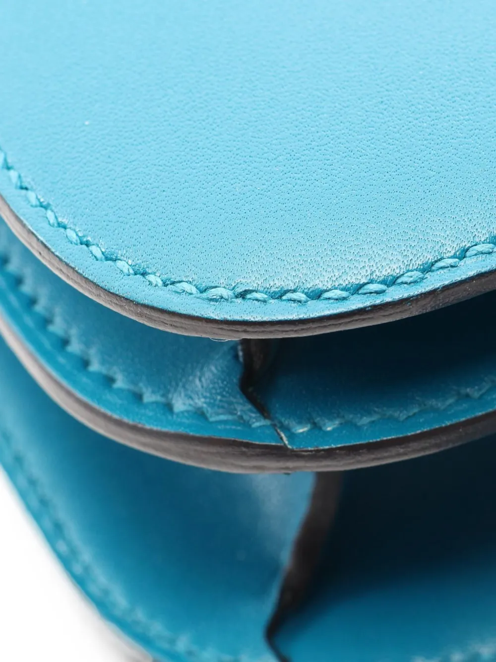Hermès Pre-Owned 2018 Constance 3 mini-schoudertas Blauw