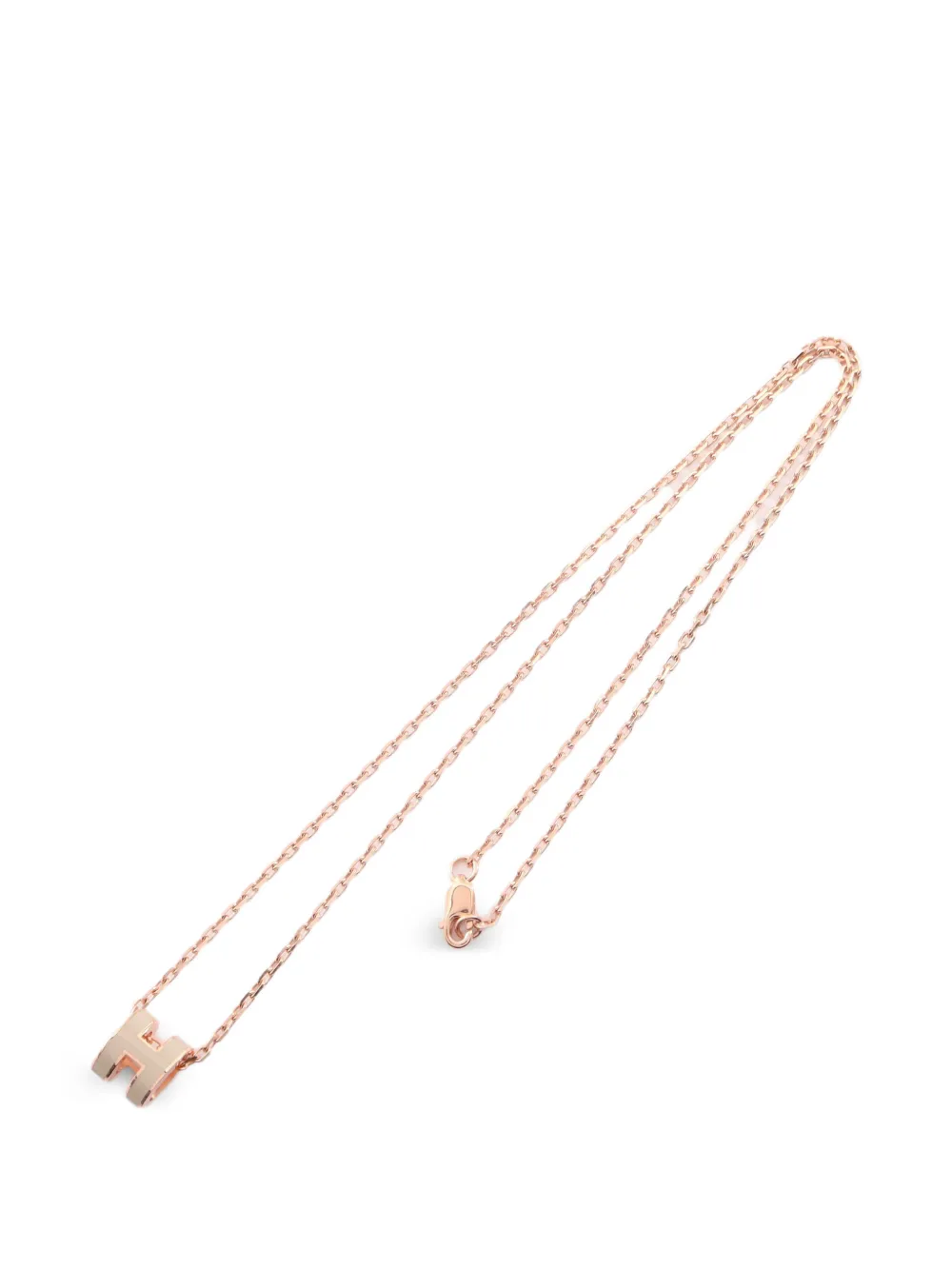 Hermès Pre-Owned 2010s Mini Pop H necklace - Rosa