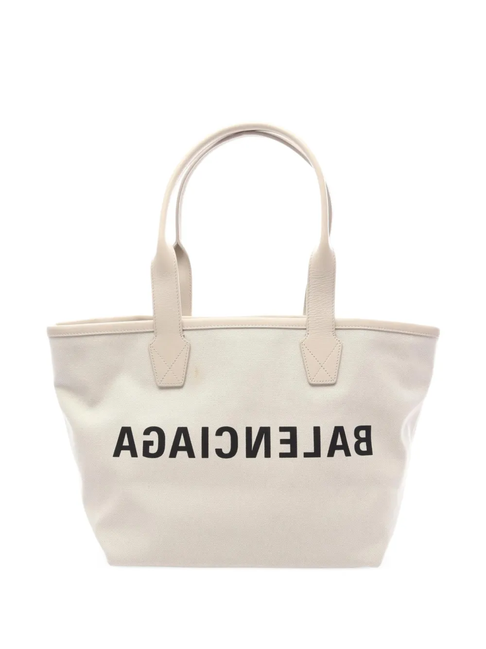 Balenciaga Pre-Owned 2000s Cities Paris jumbo tote bag - Toni neutri