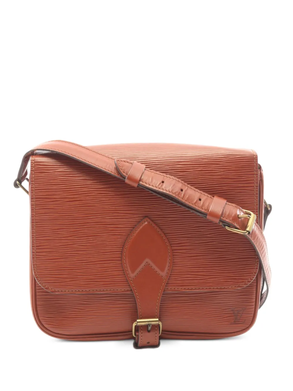 Louis Vuitton Pre-Owned 1990 Cartesier Epi shoulder bag - Marrone