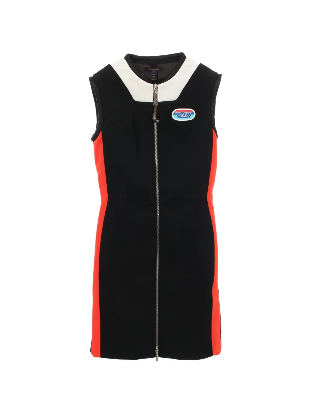 Louis Vuitton Pre-Owned 2010s sleeveless biker dress - Nero